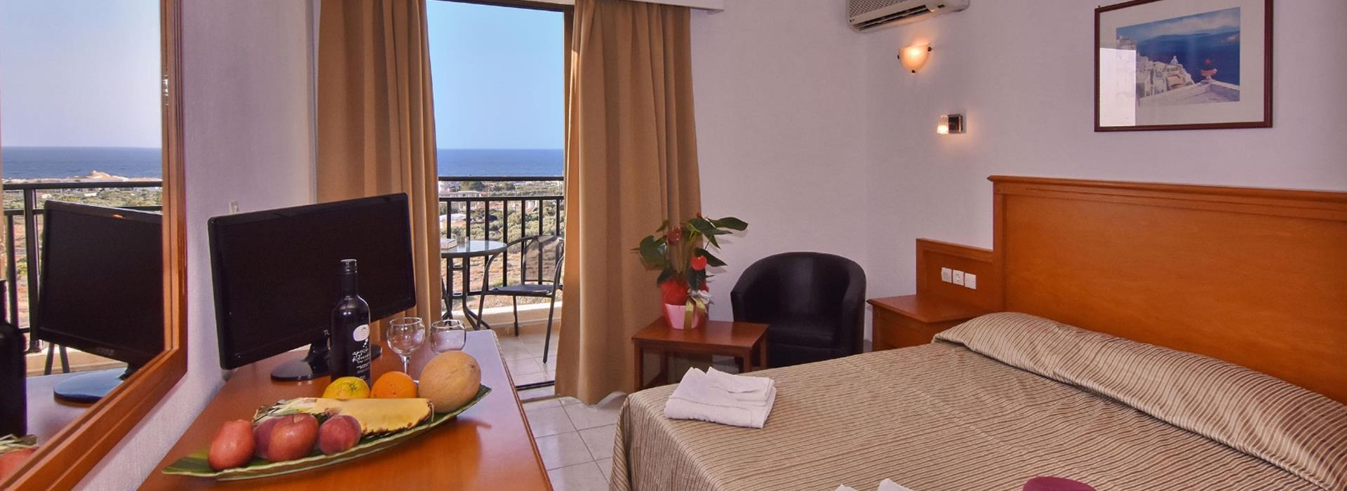 Ocean Heights View Hotel Anissaras Bagian luar foto