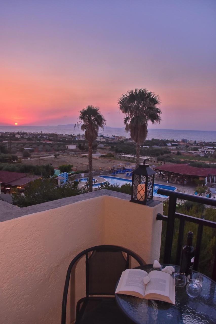 Ocean Heights View Hotel Anissaras Bagian luar foto