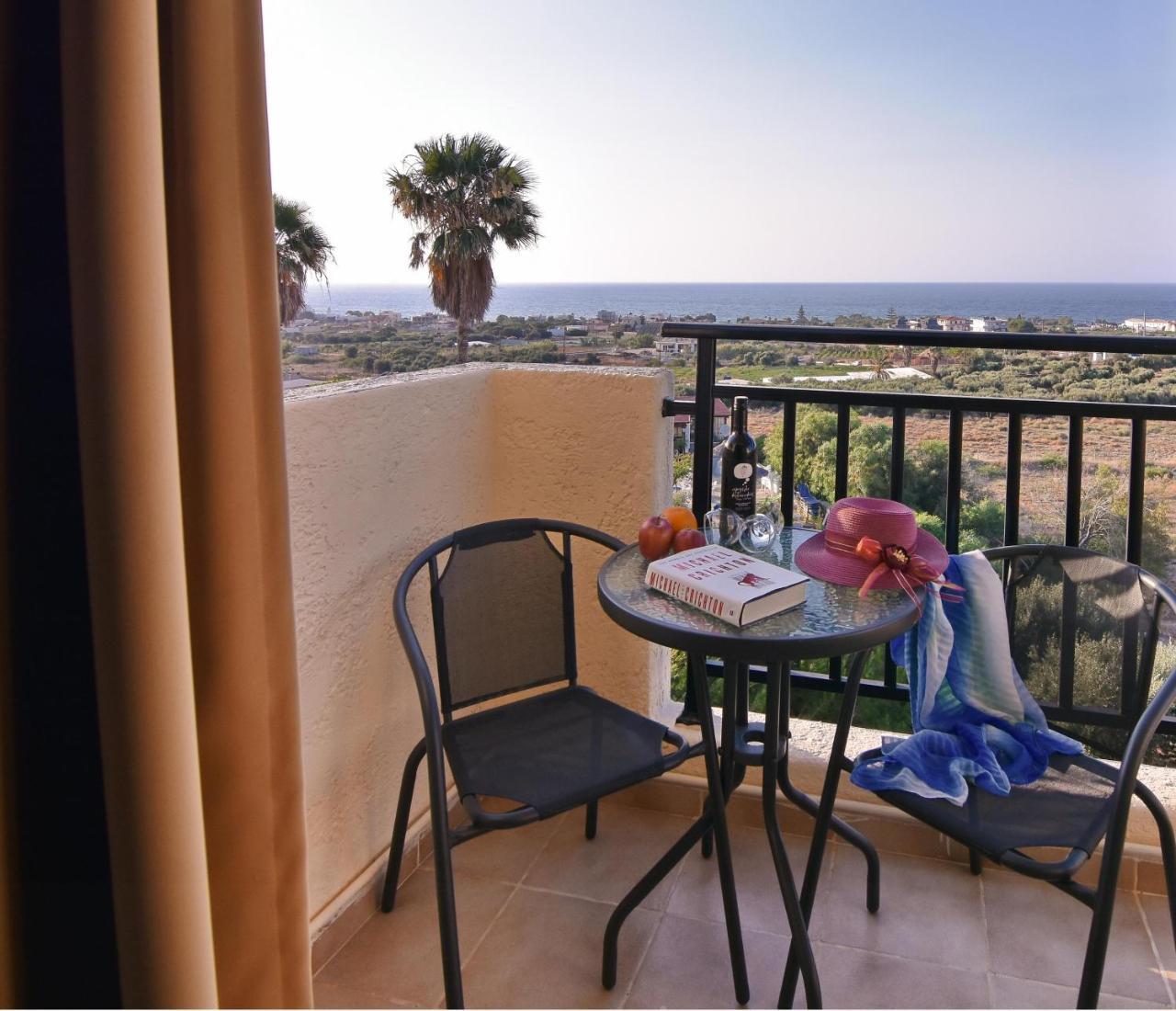 Ocean Heights View Hotel Anissaras Bagian luar foto