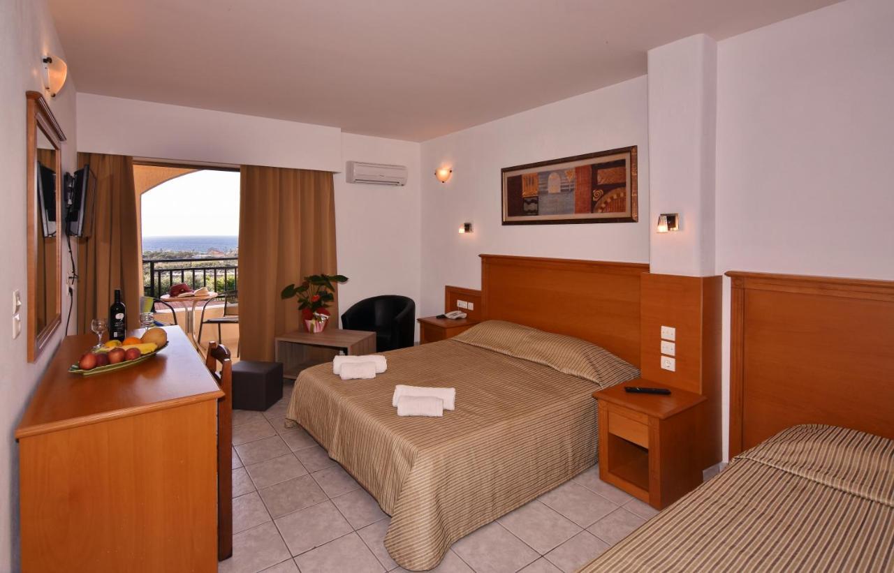 Ocean Heights View Hotel Anissaras Bagian luar foto