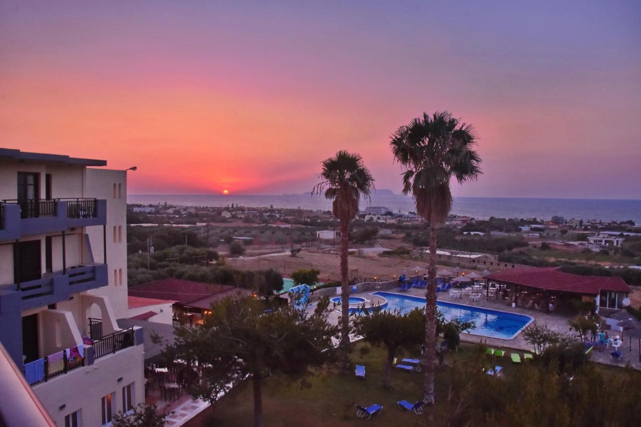 Ocean Heights View Hotel Anissaras Bagian luar foto