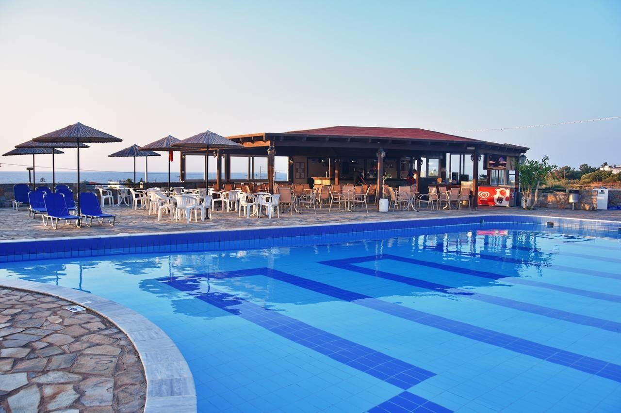 Ocean Heights View Hotel Anissaras Bagian luar foto