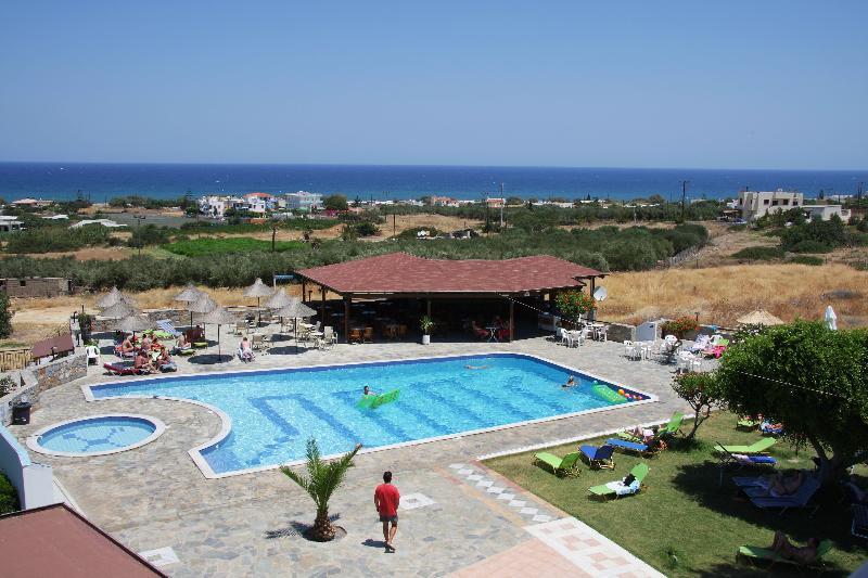 Ocean Heights View Hotel Anissaras Bagian luar foto